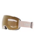 Miniaturansicht Sinner, Snowflake Skibrille extra Linse Unisex Mat Light Grey grau 