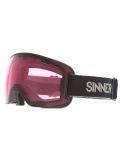 Miniaturansicht Sinner, Snowflake Skibrille extra Linse Unisex Matt Black schwarz 