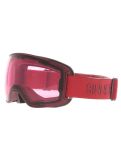 Miniaturansicht Sinner, Snowflake Skibrille extra Linse Unisex Matt Burgundy rot 