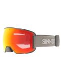 Miniaturansicht Sinner, Snowflake Skibrille extra Linse Unisex Matt Moss grün 