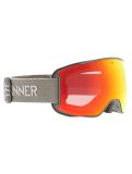 Miniaturansicht Sinner, Snowflake Skibrille extra Linse Unisex Matt Moss grün 