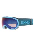 Miniaturansicht Sinner, Vorlage S Skibrille Unisex Matt Blue blau 