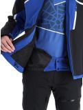 Miniaturansicht Spyder, Leader Skijacke Herren Electric Blue blau, schwarz 