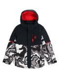 Miniaturansicht Spyder, Impulse Synthetic Down Skijacke Kinder Black Combo schwarz, weiß 