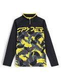 Miniaturansicht Spyder, Camo 1/2 Zip Pullover Kinder Acid Yellow gelb 