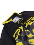 Miniaturansicht Spyder, Camo 1/2 Zip Pullover Kinder Acid Yellow gelb 