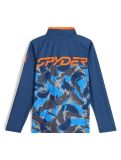 Miniaturansicht Spyder, Camo 1/2 Zip Pullover Kinder True Navy blau 