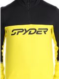 Miniaturansicht Spyder, Speed Fleece 1/2 Zip Pullover Herren Acid Yellow gelb, schwarz 