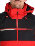 Miniaturansicht Spyder, Titan Skijacke Herren Spyder Red rot, schwarz 