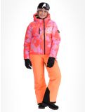 Miniaturansicht Superdry, Hooded Ski Boxy Puffer Skijacke Damen Brush Camo Coral rosa 