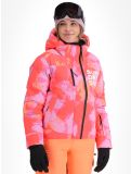 Miniaturansicht Superdry, Hooded Ski Boxy Puffer Skijacke Damen Brush Camo Coral rosa 