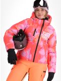 Miniaturansicht Superdry, Hooded Ski Boxy Puffer Skijacke Damen Brush Camo Coral rosa 