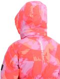 Miniaturansicht Superdry, Hooded Ski Boxy Puffer Skijacke Damen Brush Camo Coral rosa 