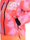 Miniaturansicht Superdry, Hooded Ski Boxy Puffer Skijacke Damen Brush Camo Coral rosa 