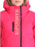 Miniaturansicht Superdry, Hooded Ski Boxy Puffer Skijacke Damen Hyper Fire Pink rosa 