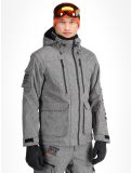 Miniaturansicht Superdry, Ski Peak Rescue Skijacke Herren Dark Grey Marl grau 