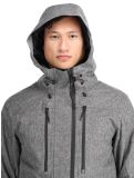 Miniaturansicht Superdry, Ski Peak Rescue Skijacke Herren Dark Grey Marl grau 