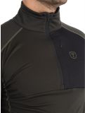 Miniaturansicht Tenson, TXlite Half Zip Pullover Herren Dark Olive grün 