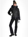 Miniaturansicht Toni Sailer, Adele Faux Leather Skijacke Damen Black schwarz 