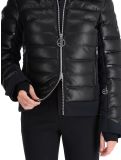 Miniaturansicht Toni Sailer, Adele Faux Leather Skijacke Damen Black schwarz 