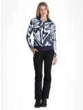 Miniaturansicht Toni Sailer, Wieka Print Pullover Damen Blue Frost blau 