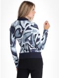 Miniaturansicht Toni Sailer, Wieka Print Pullover Damen Blue Frost blau 