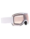 Miniaturansicht Uvex, Downhill 2100 V S1-3 Skibrille Unisex White Matt / Mirror Silver weiß 