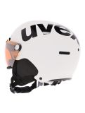 Miniaturansicht Uvex, Hlmt 500 Visor Skihelm mit Visier Unisex mat weiß 