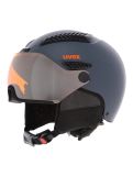 Miniaturansicht Uvex, Hlmt 600 Visor Skihelm mit Visier Unisex dark slate grau 