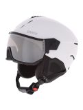 Miniaturansicht Uvex, Instinct Visor Skihelm mit Visier Unisex White-Black Matt /Mirror Silver schwarz, weiß 