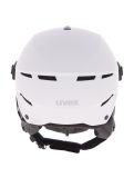 Miniaturansicht Uvex, Instinct Visor Skihelm mit Visier Unisex White-Black Matt /Mirror Silver schwarz, weiß 