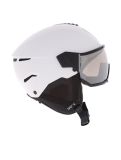 Miniaturansicht Uvex, Instinct Visor Skihelm mit Visier Unisex White-Black Matt /Mirror Silver schwarz, weiß 