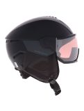 Miniaturansicht Uvex, Instinct Visor Pro V Skihelm mit Visier Unisex Black Matt / Silver schwarz 