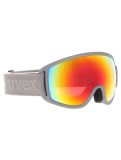 Miniaturansicht Uvex, Topic Fm Skibrille Unisex Rhino Matt / Rainbow Rose grau, mehrfarbig 