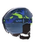 Miniaturansicht Uvex, Viti Set + Speedy Pro Skihelm Kinder Blue Puzzle blau 