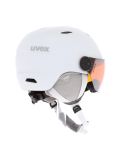 Miniaturansicht Uvex, Junior Visor Pro Skihelm mit Visier Kinder mat weiß 