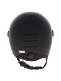 Miniaturansicht Uvex, Wanted Visor Skihelm mit Visier Unisex Black Matt/ Mirror Red schwarz 