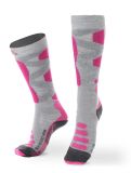 Miniaturansicht X-socks, Ski Silk Merino 4.0 W Skisocken Damen Grey / Pink grau, rosa 