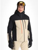 Miniaturansicht Ziener, Taponga Skijacke Herren Cashew Ripstop beige, schwarz 