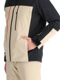 Miniaturansicht Ziener, Taponga Skijacke Herren Cashew Ripstop beige, schwarz 