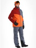 Miniaturansicht Ziener, Timpa Skijacke Herren Burnt Orange grau, orange, rot 