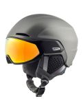 Miniaturansicht Alpina, ORO QV Mips Skihelm mit Visier Unisex Gunmetal Matt grau 