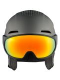 Miniaturansicht Alpina, ORO QV Mips Skihelm mit Visier Unisex Gunmetal Matt grau 