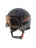 Miniaturansicht Cairn, Shuffle Visor Evolight NXT, Skihelm mit Visier, midnight orange