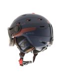 Miniaturansicht Cairn, Shuffle Visor Evolight NXT, Skihelm mit Visier, midnight orange