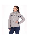 Miniaturansicht CMP, Zip Hood Skijacke, Damen, argento melange grau