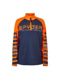 Miniaturansicht Spyder, Peak Pullover Kinder abyss grau/orange