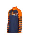 Miniaturansicht Spyder, Peak Pullover Kinder abyss grau/orange