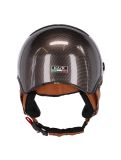 Miniaturansicht Kask, Elite Pro Skihelm, carbon braun-gold mirror visier