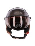 Miniaturansicht Kask, Elite Pro Skihelm, carbon braun-gold mirror visier